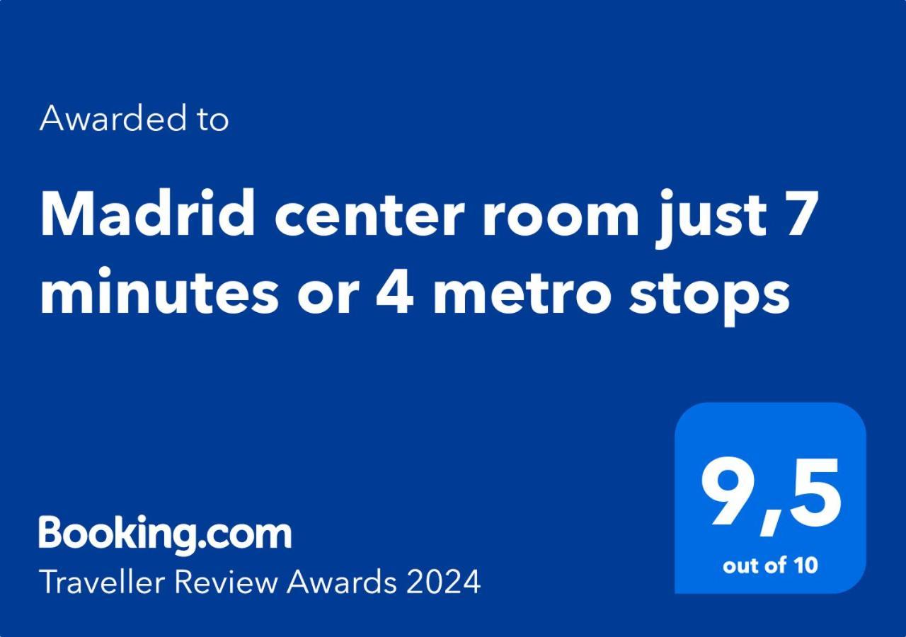 Madrid Center Room Private 7 Minutes Or 4 Metro Stops Εξωτερικό φωτογραφία
